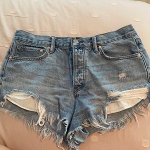 FREE PEOPLE JEAN SHORTS